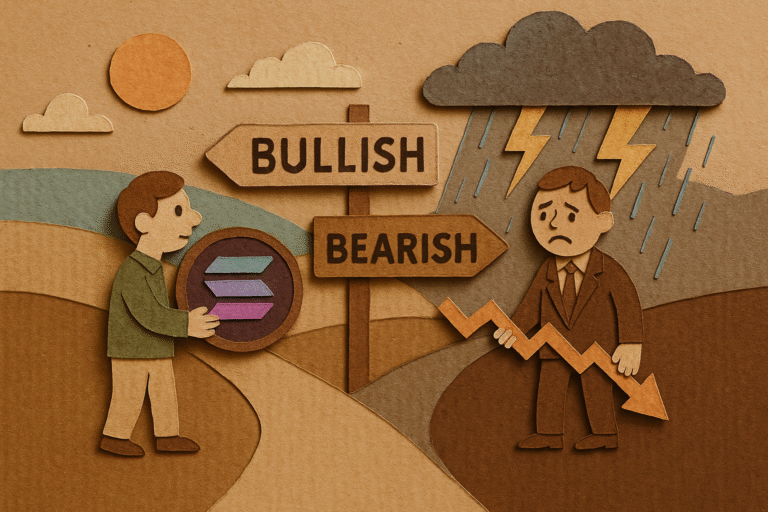 Solana at a Crossroads: Navigating the Shift from Bullish Skies to a Bearish Storm