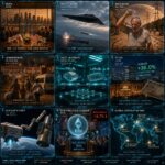 Global news collage featuring politics, science, markets, space