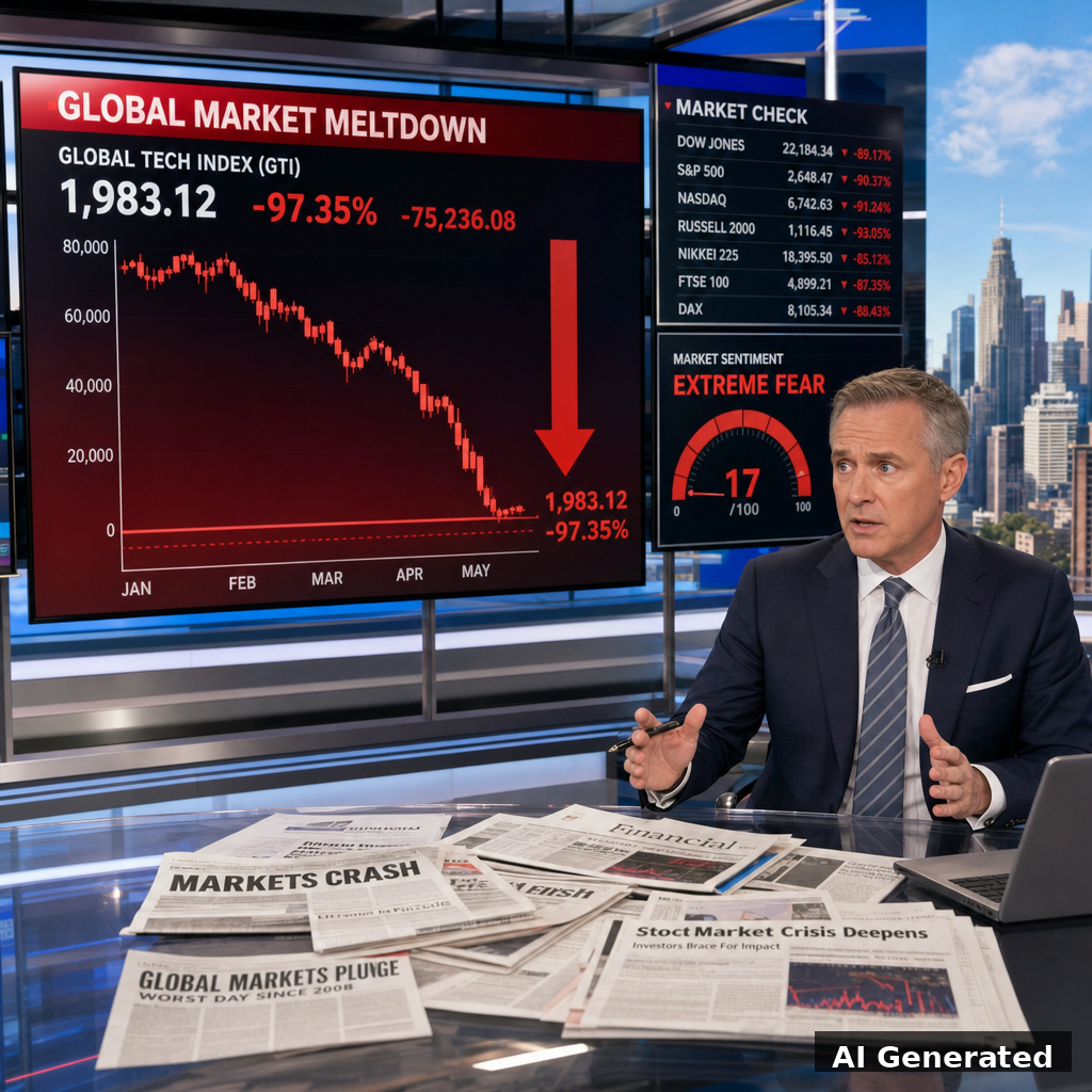 Cryptocurrency trading crash showing dramatic losses