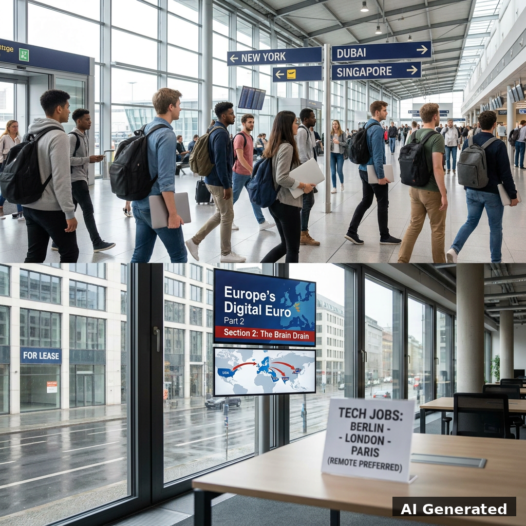European blockchain talent leaving for US, UAE, and Asia