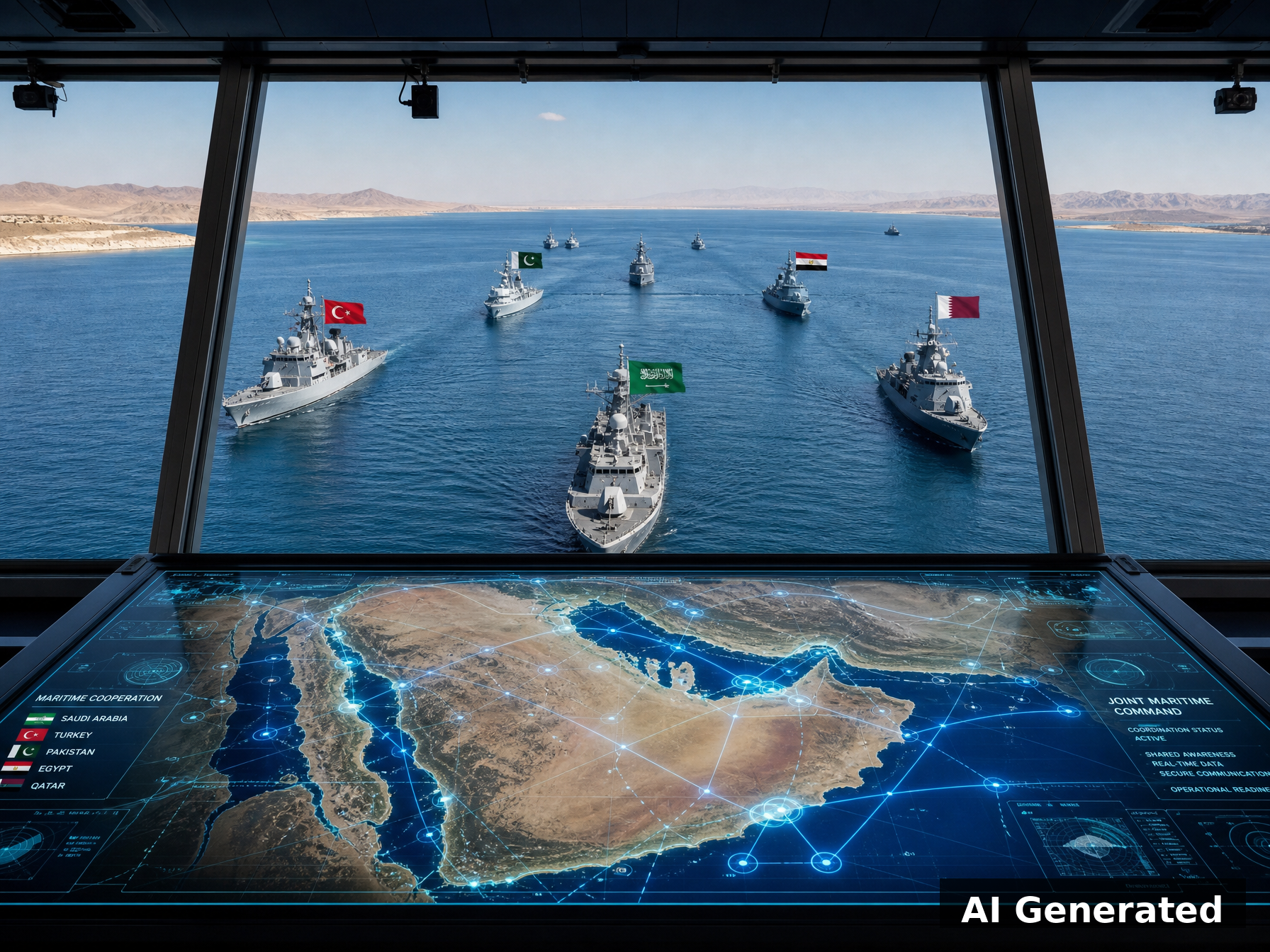 Construction de flotte navale au Moyen-Orient pour une architecture de sécurité régionale indépendante