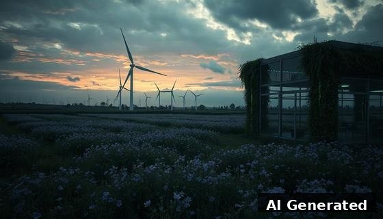 Through the lens — field. Glass pavilion with a living green wall at the field's edge; hopeful, integrated future.