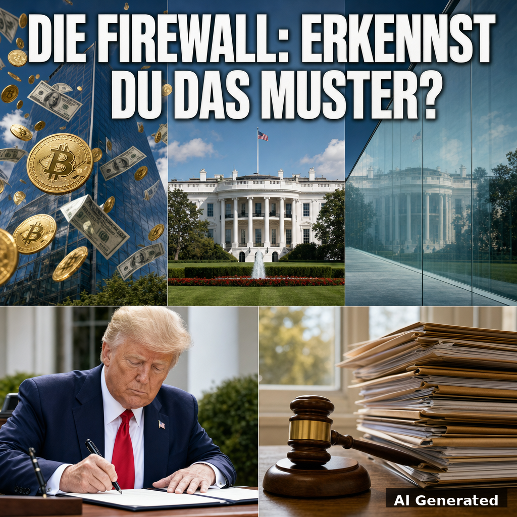 KI-Collage: Die Firewall zwischen ausländischem Geld und politischen Gefallen